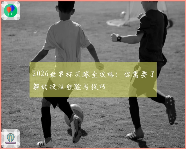2026世界杯买球全攻略：你需要了解的投注经验与技巧