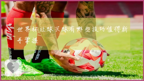 世界杯让球买球有哪些技巧值得新手掌握